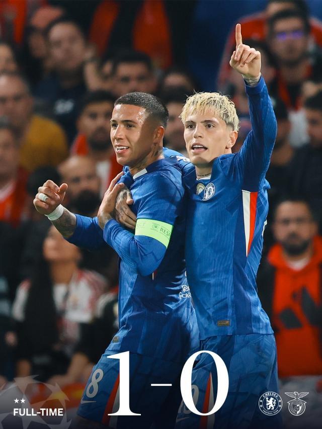 开云-【欧冠】加纳乔造乌龙，切尔西主场1比0小胜本菲卡